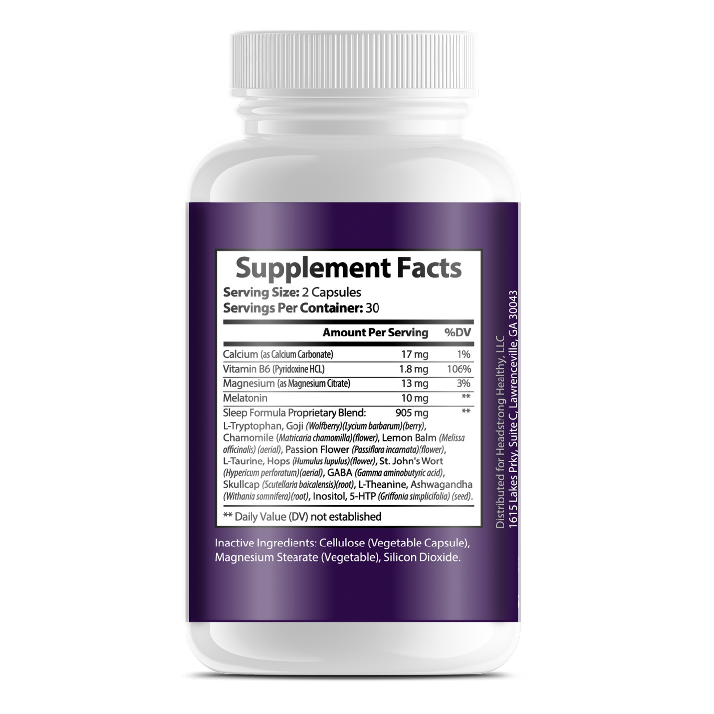 Night Now Supplement Facts