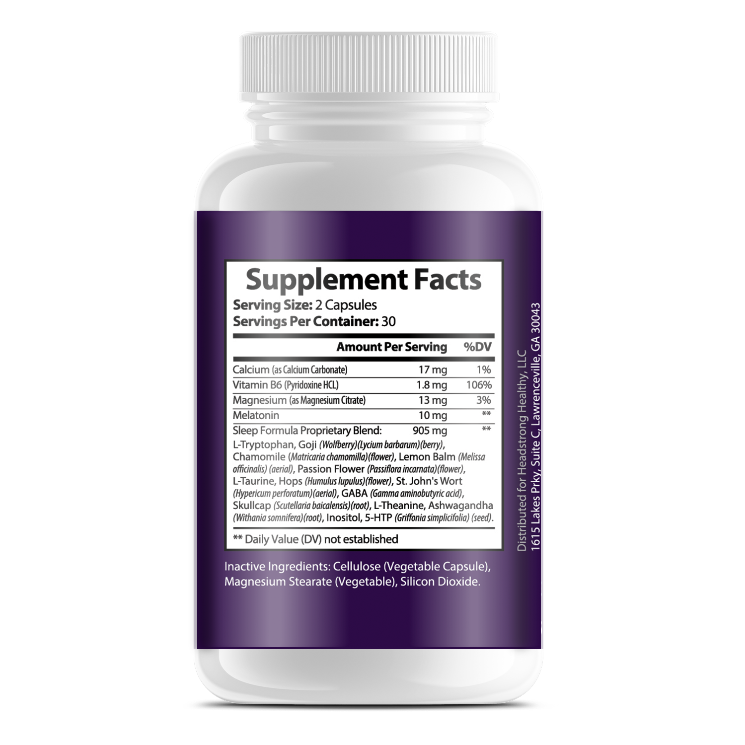 Night Now Supplement Facts